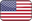United States flag, language selector